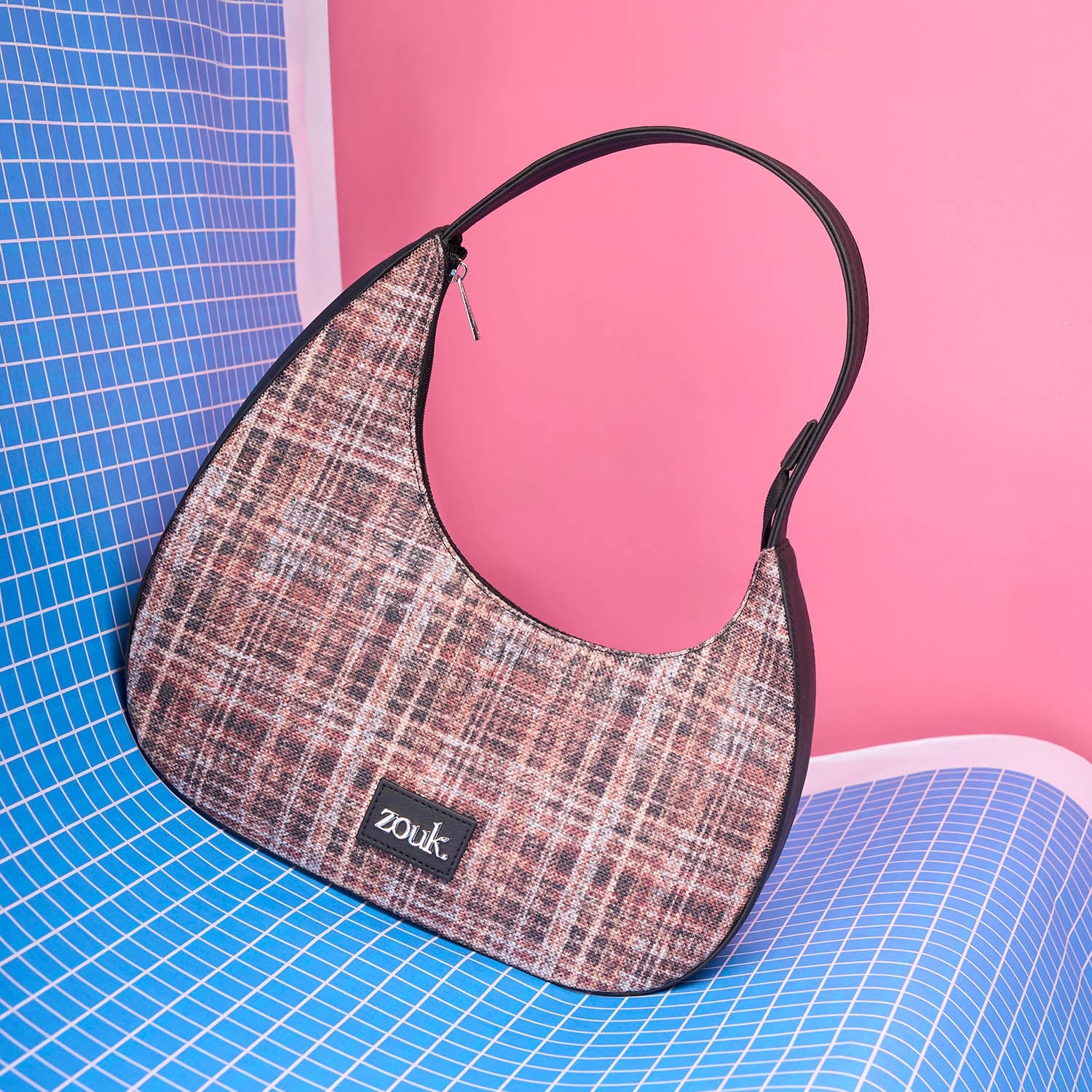 ZIP-Pixi Baguette - Cashmere Noir (Copper)