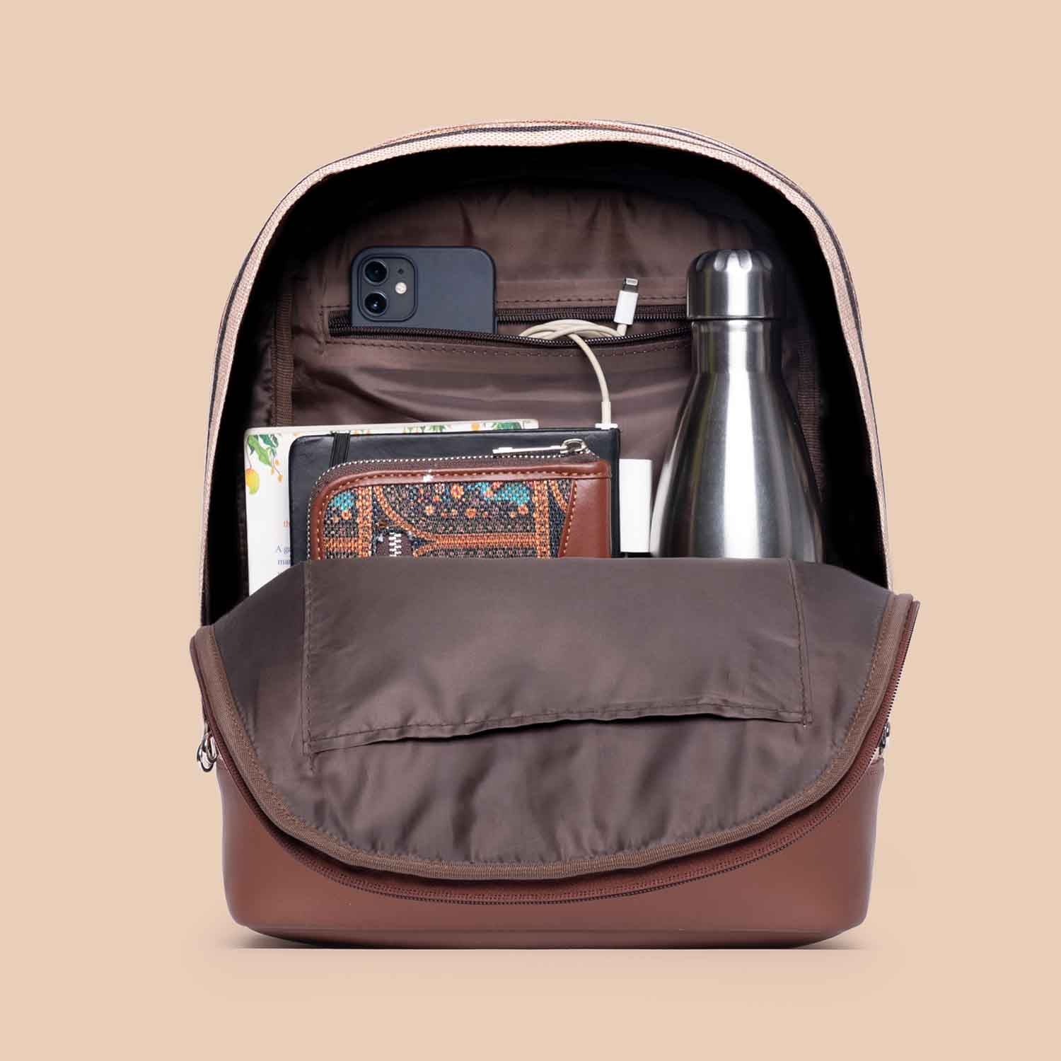 Qutub Stripes Dome Daypack