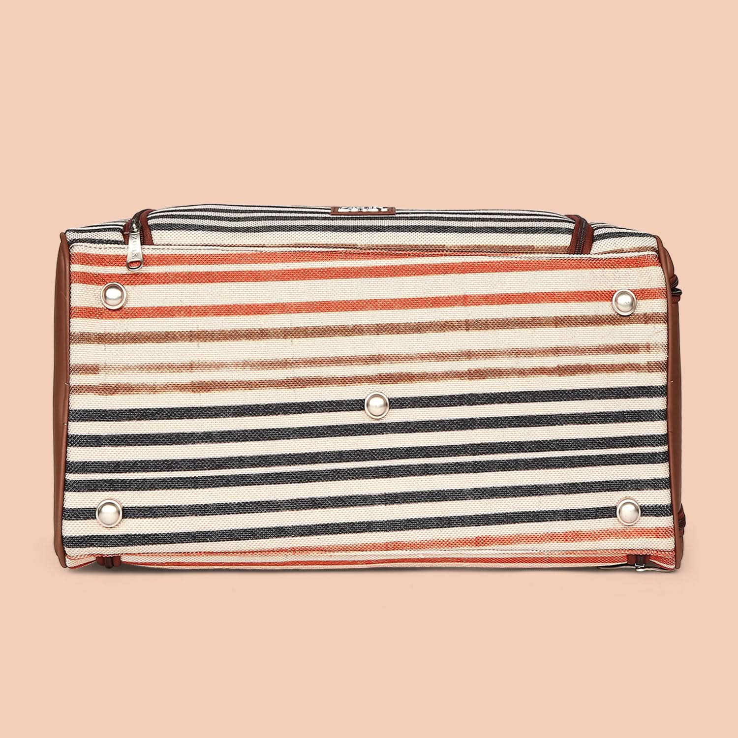 Qutub Stripes Weekender Duffle Bag