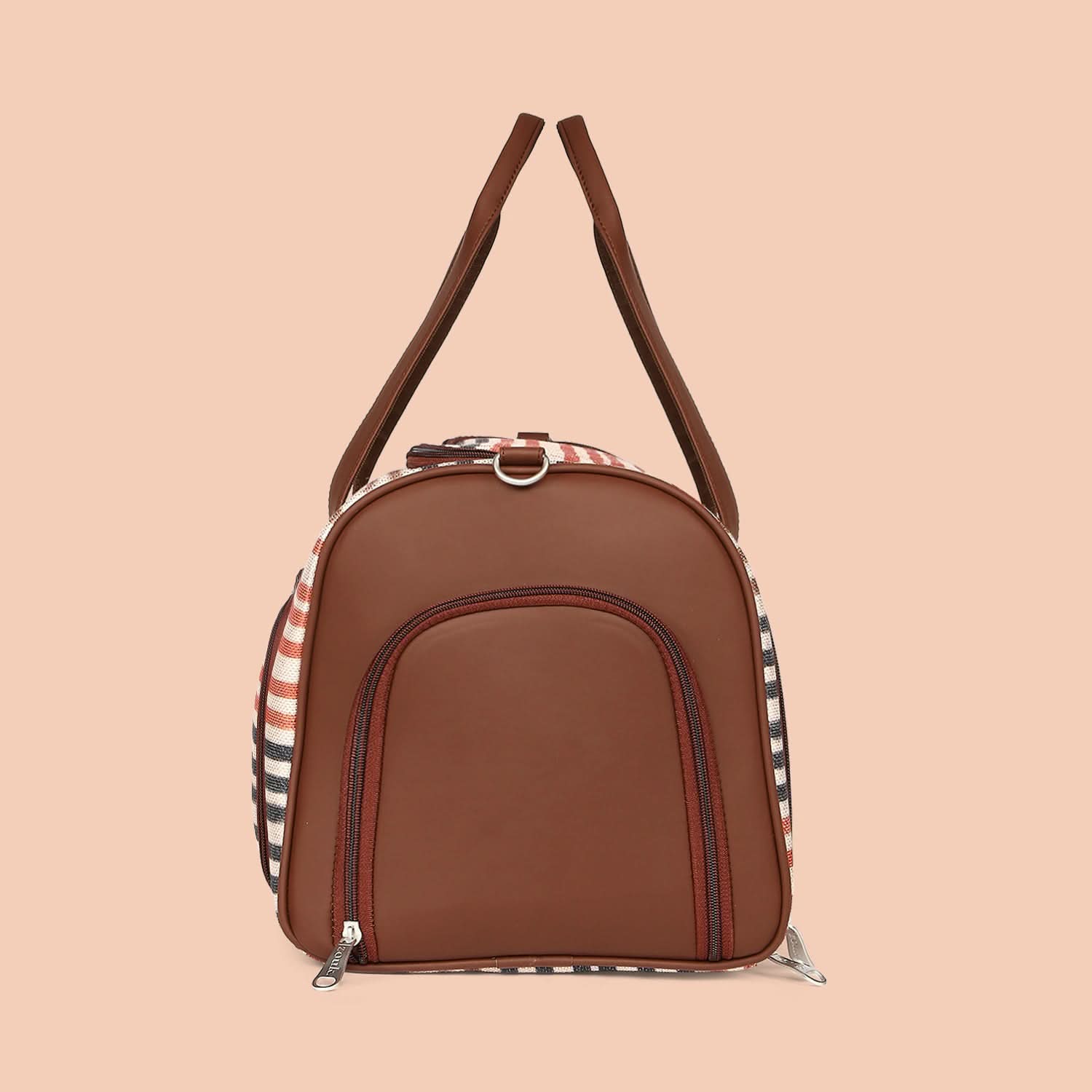 Qutub Stripes Weekender Duffle Bag