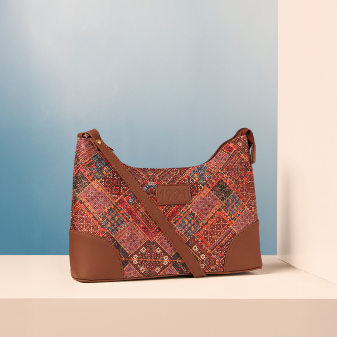 Bhuj Rabari Regular Handbag - 1991 by Zouk