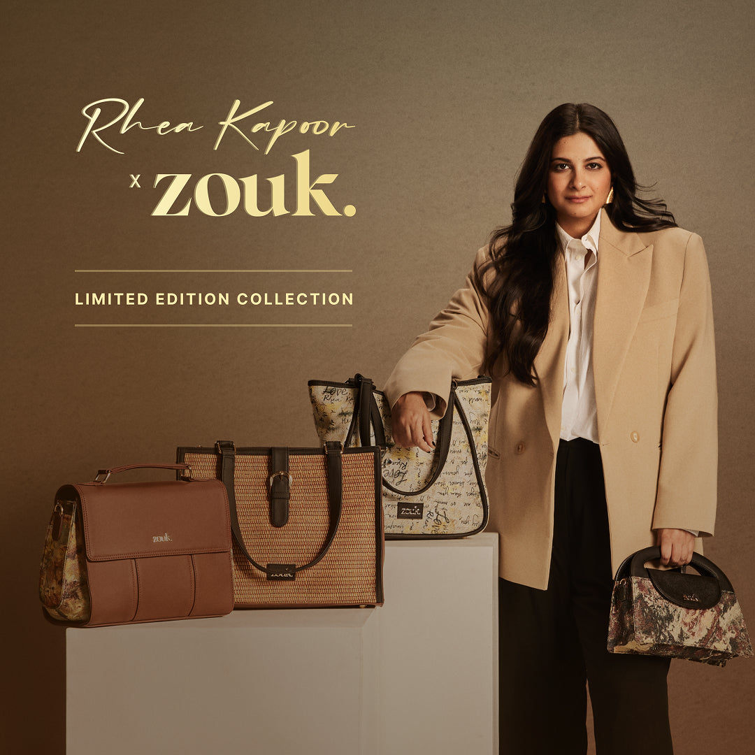Rhea Kapoor Office Bag - Kashmir Blooms