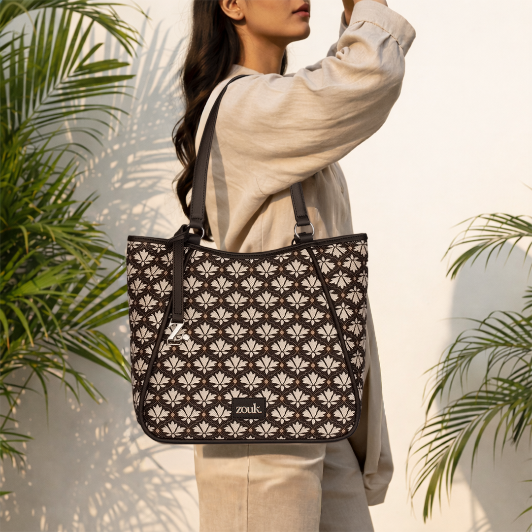 Rhea Kapoor Naisha Tote Bag - Bidri Kaiser