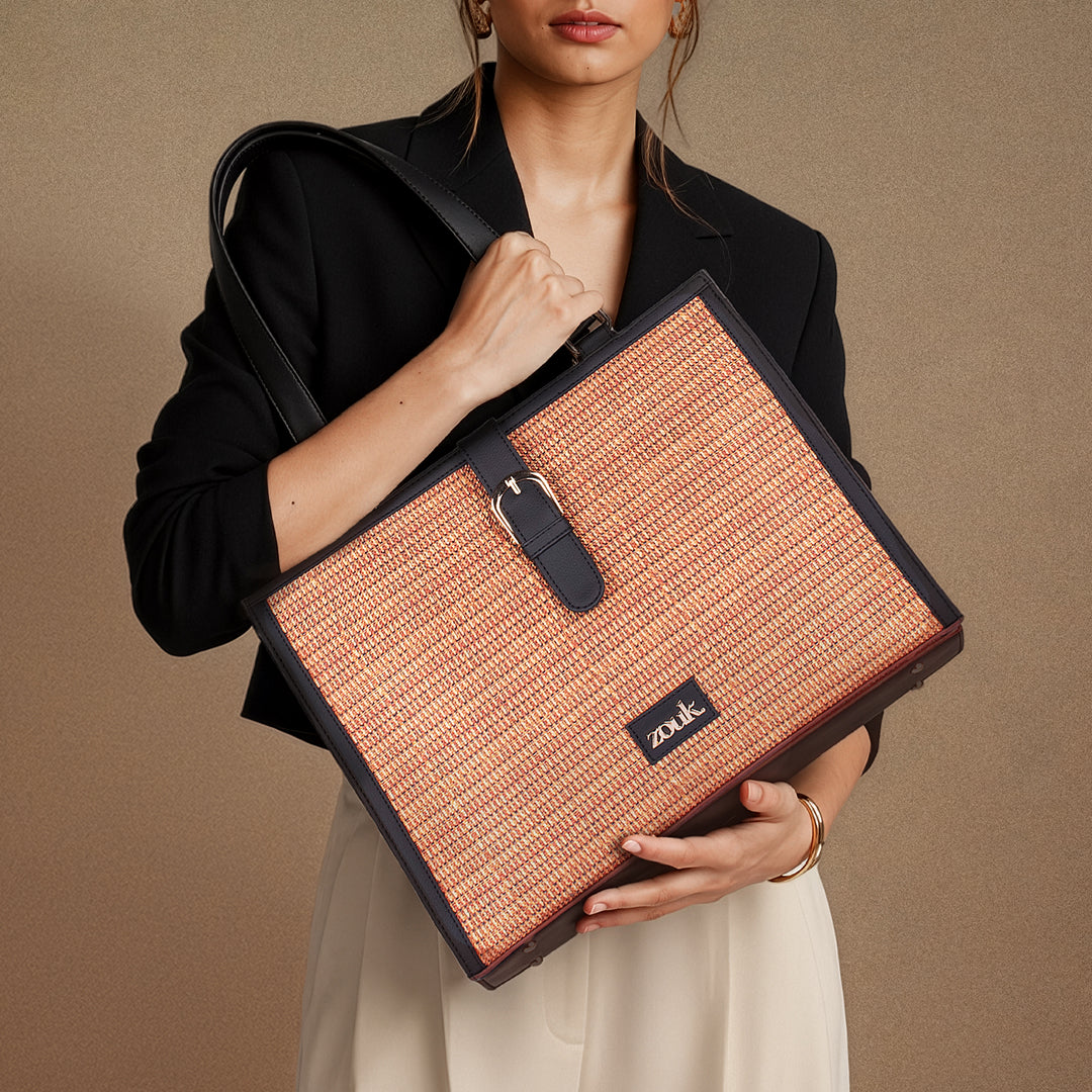 Rhea Kapoor Office Bag - Bombay Macrame
