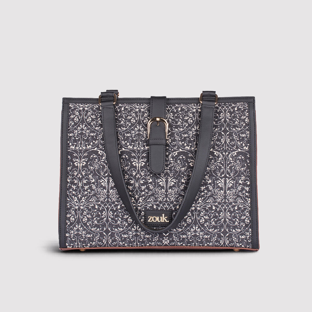 Rhea Kapoor Office Bag - Lattice Lace