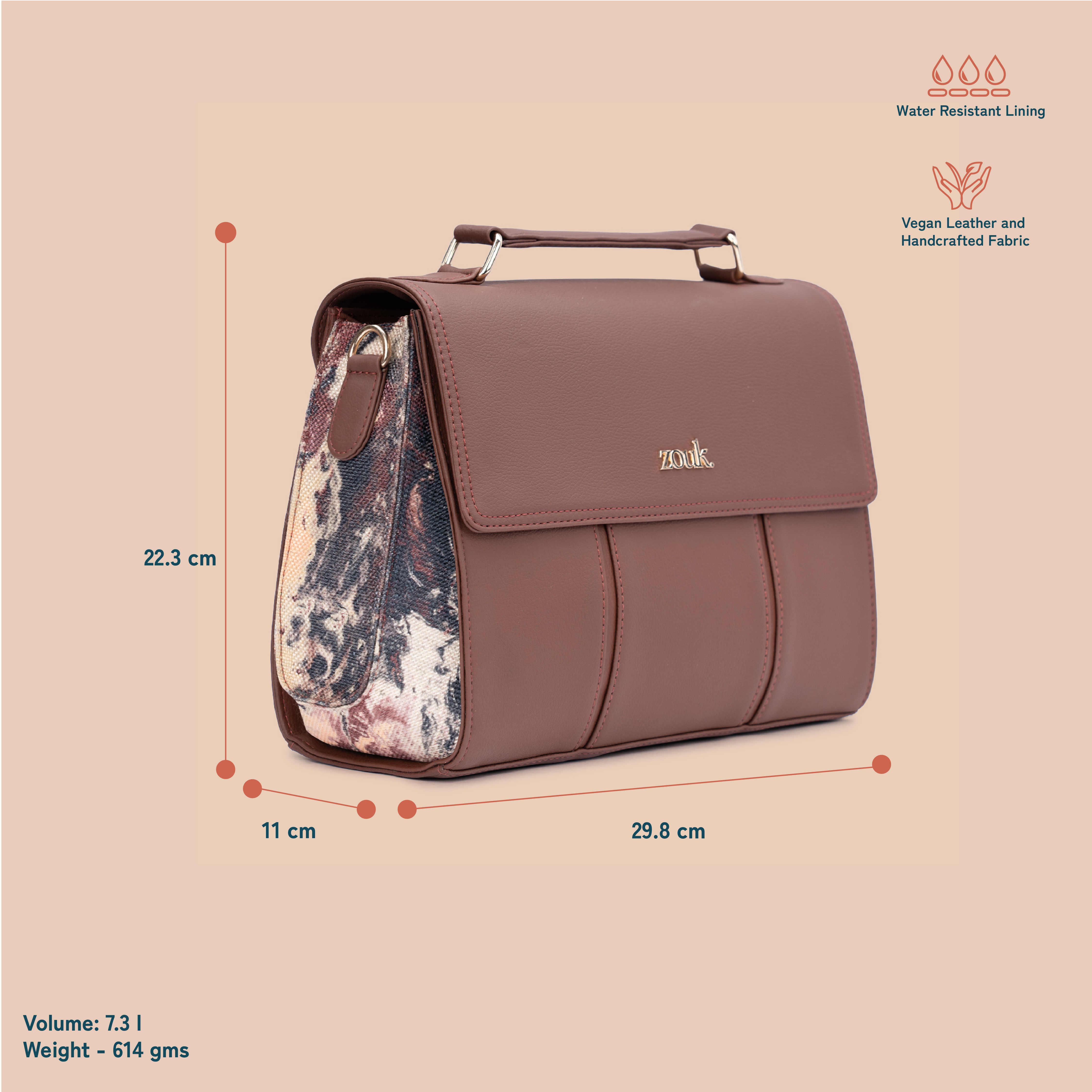 Rhea Kapoor Satchel Bag - Malabar Cascades