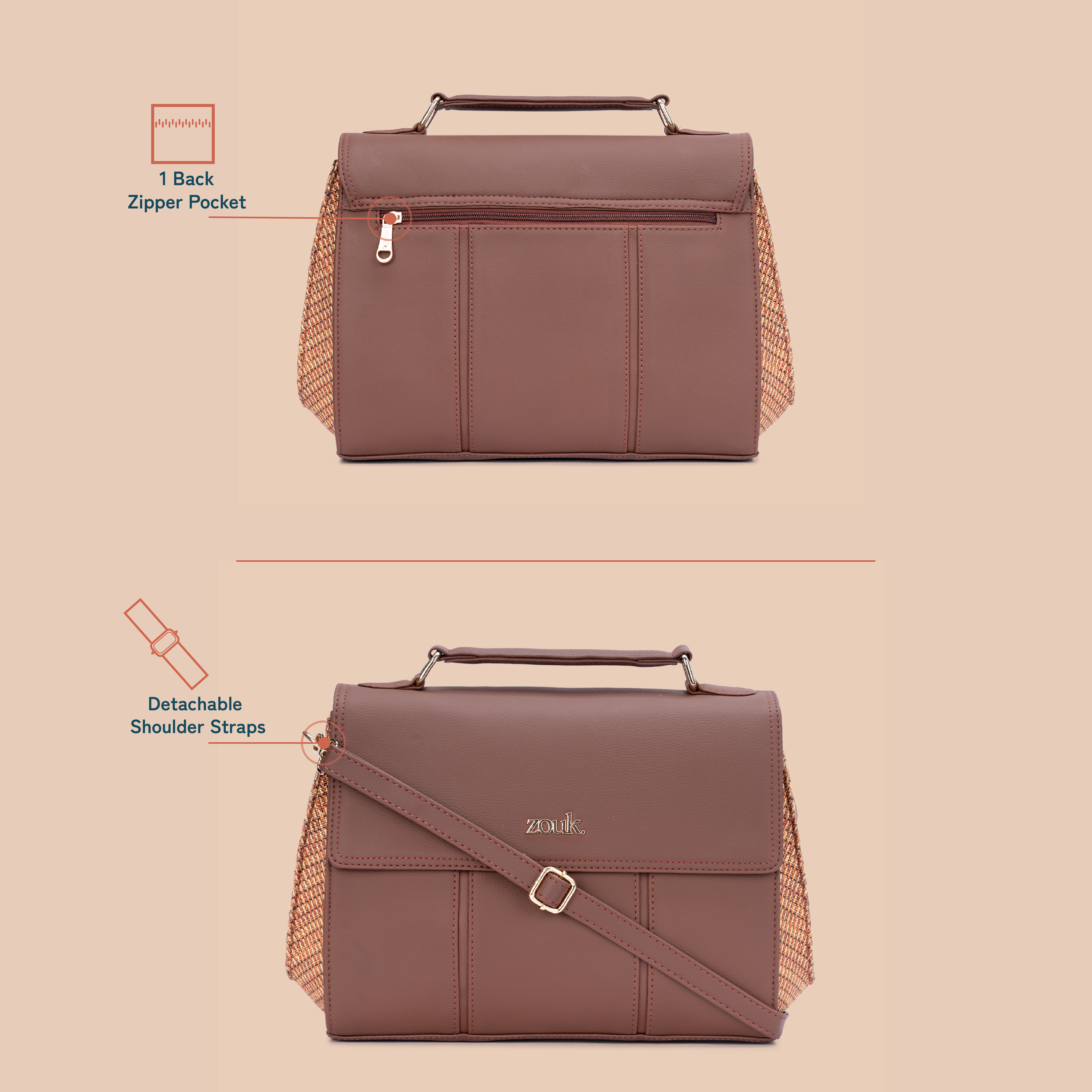 Rhea Kapoor Satchel Bag - Bombay Macrame