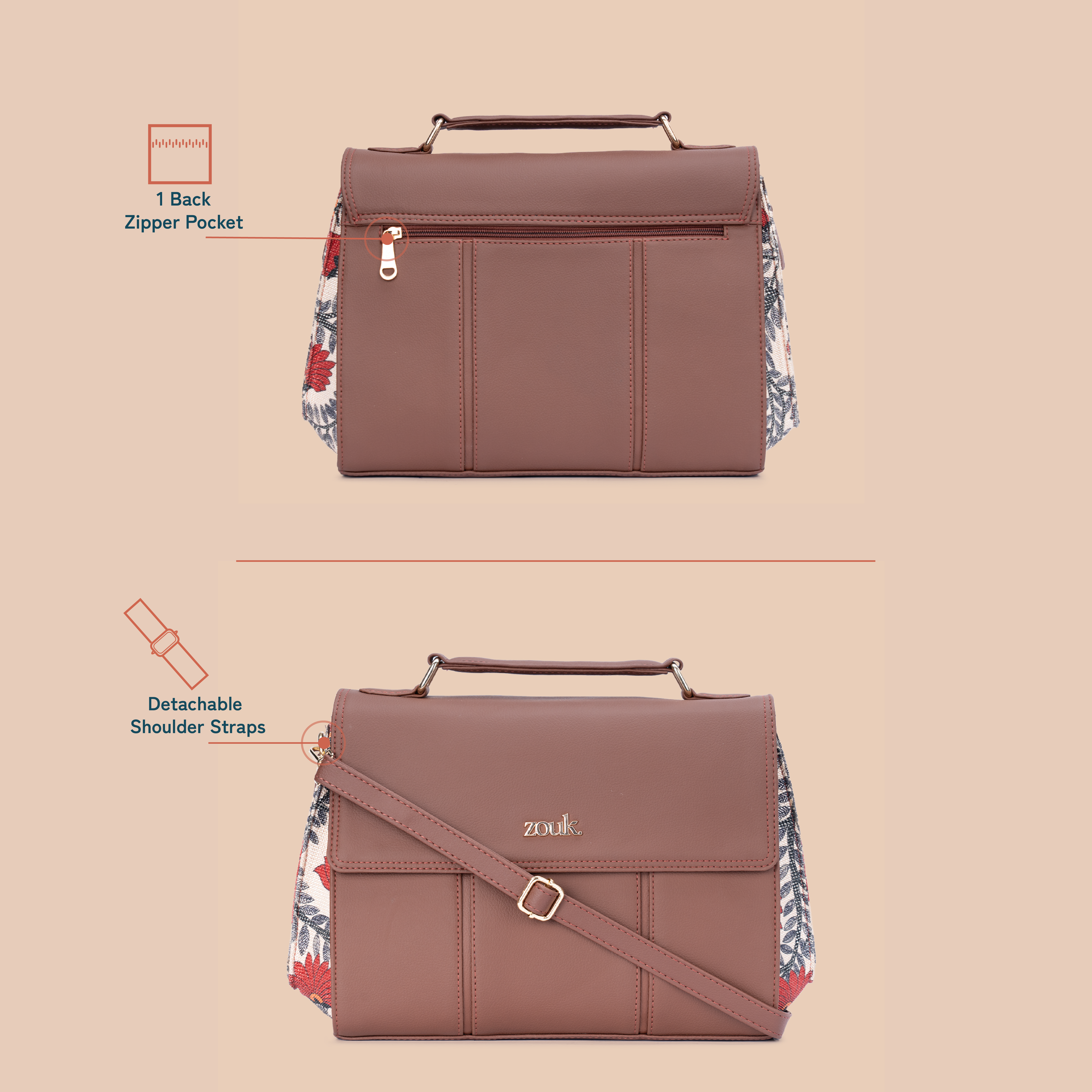 Rhea Kapoor Satchel Bag - Nawabi Couture