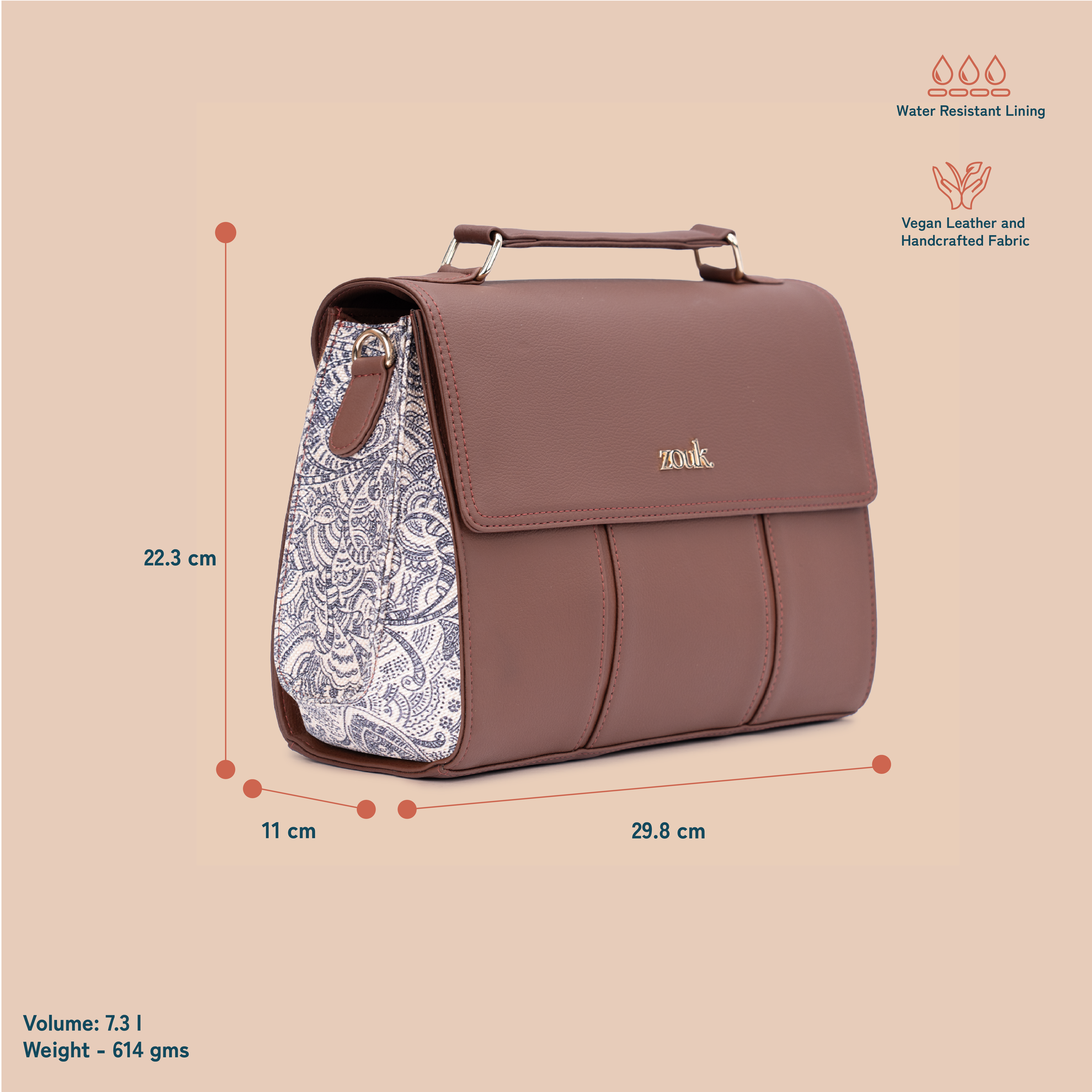 Rhea Kapoor Satchel Bag - Colaba Shirin