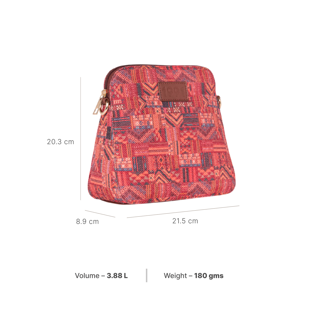 Mithila Reverie Regular Sling Bag - 1991 by Zouk