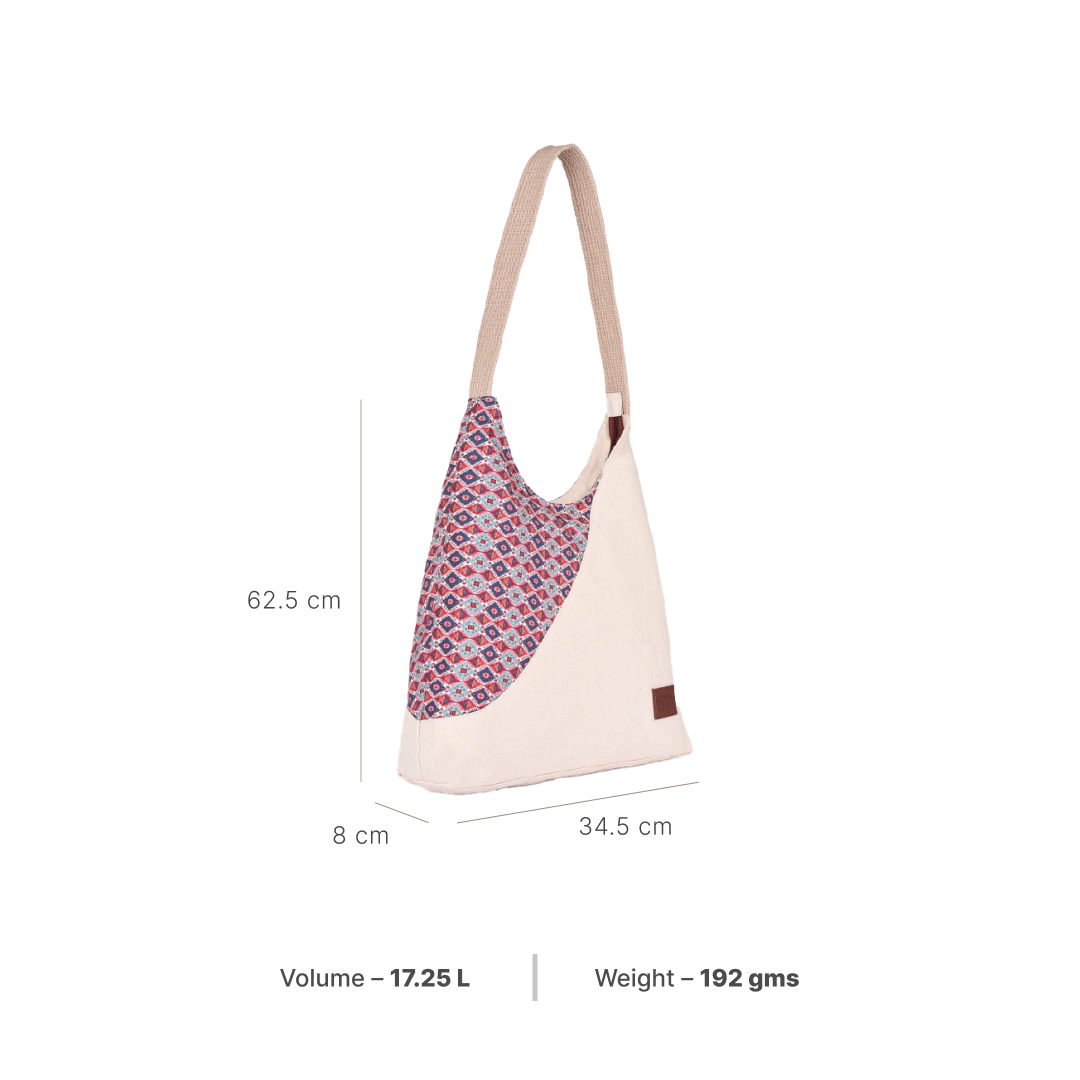 Ajrakh Kami Regular Tote Bag - 1991 by Zouk