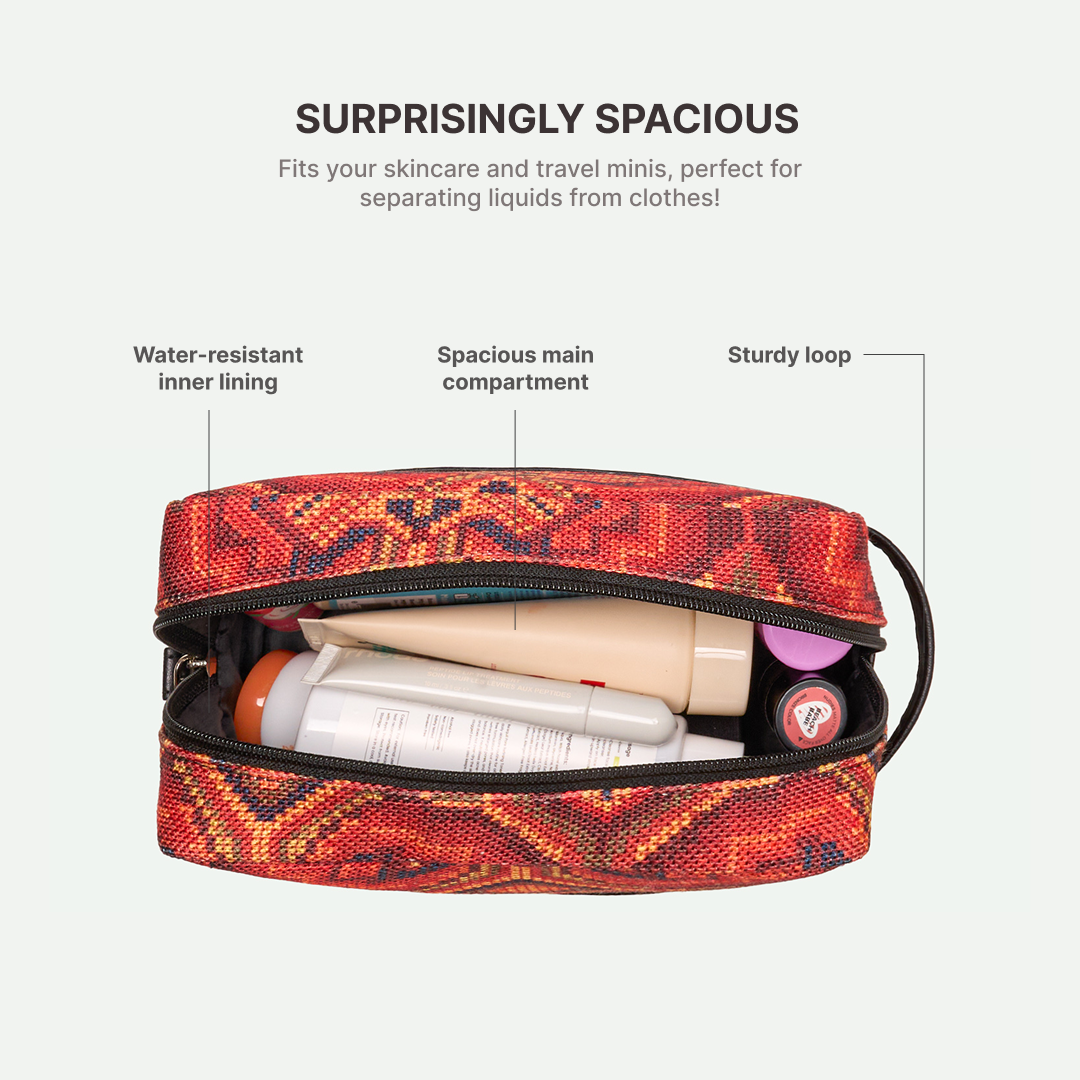 Konark Chroma Raha Travel Pouch (Small+Medium) Combo