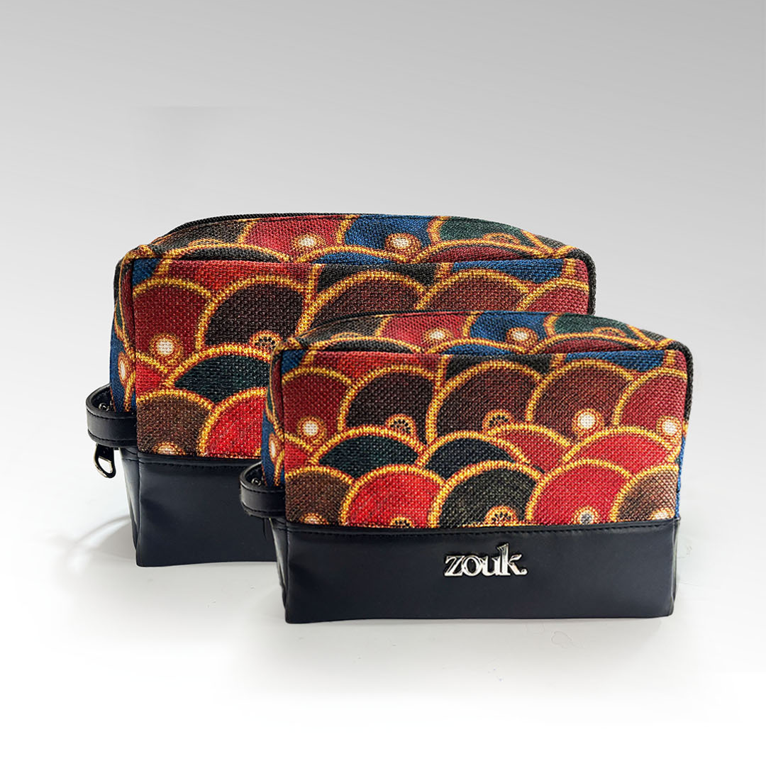 Nirona Circle Raha Travel Pouch (Small+Medium) Combo