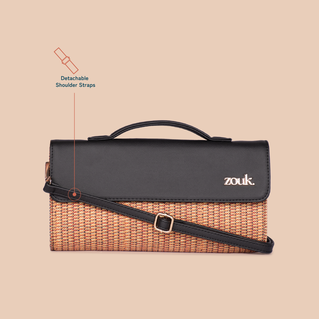 ZIP-Rhea Kapoor Clutch - Bombay Macrame