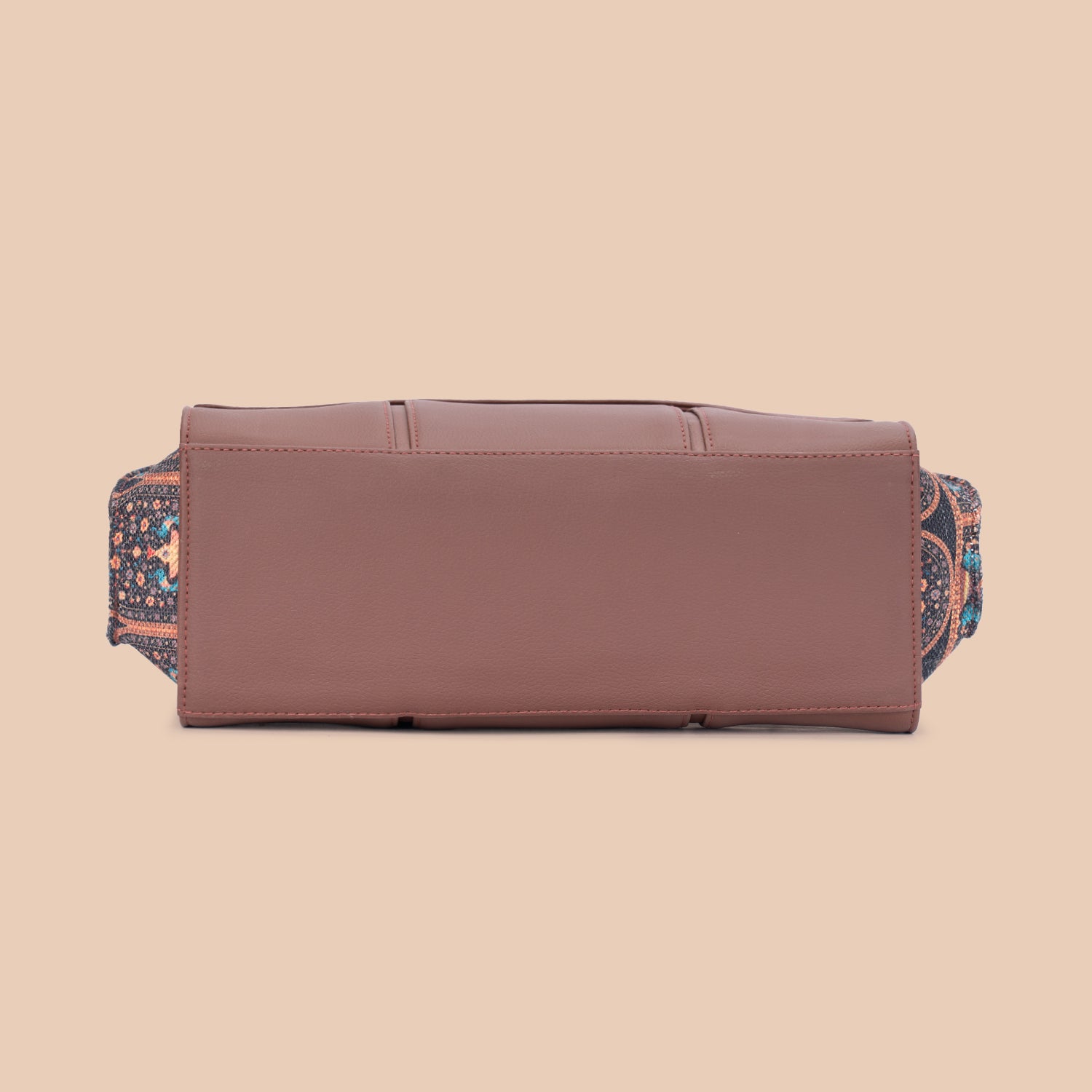 Rhea Kapoor Satchel Bag - Royal Indian Peacock Motif