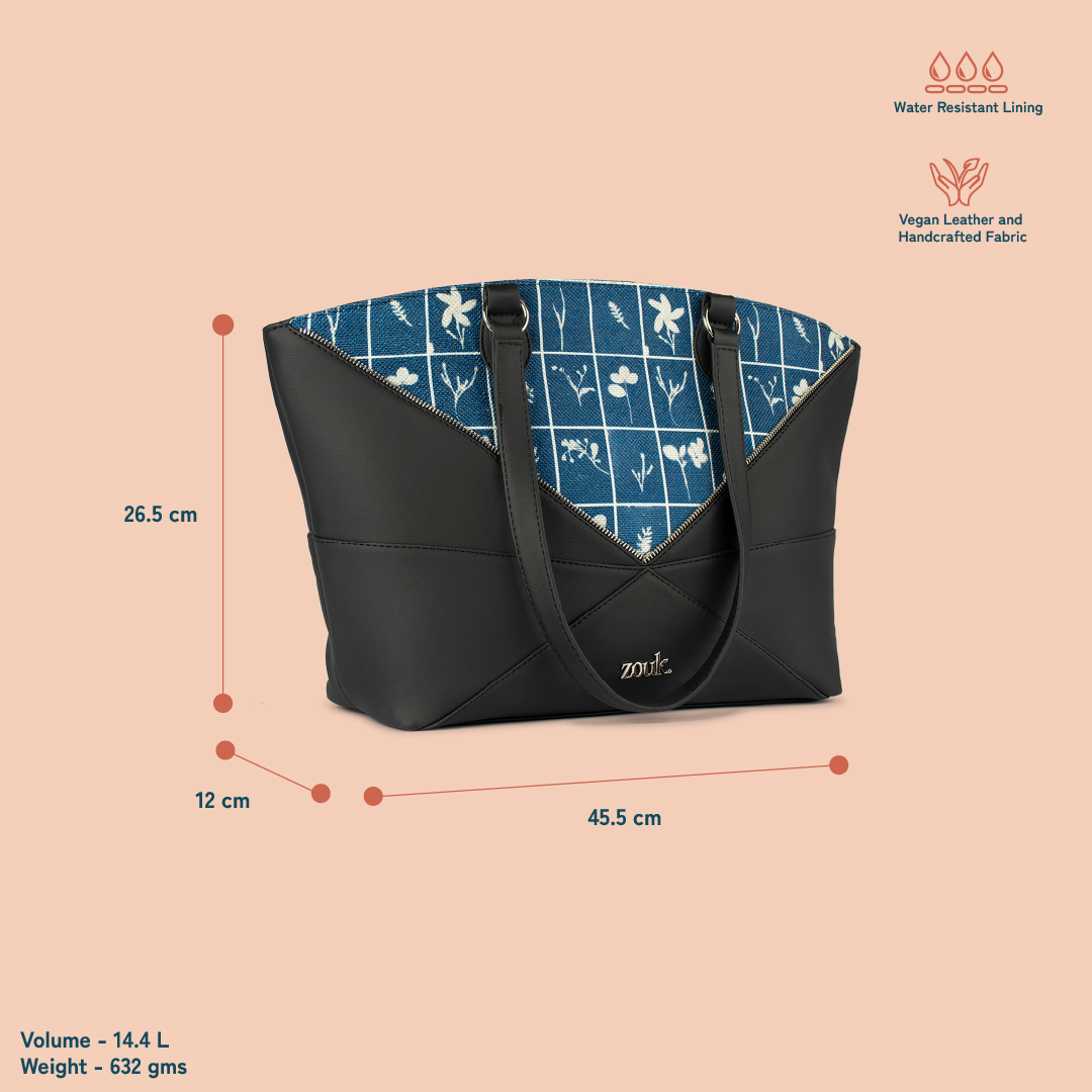 Rhea Kapoor Tote Bag - Lakshadweep Azure