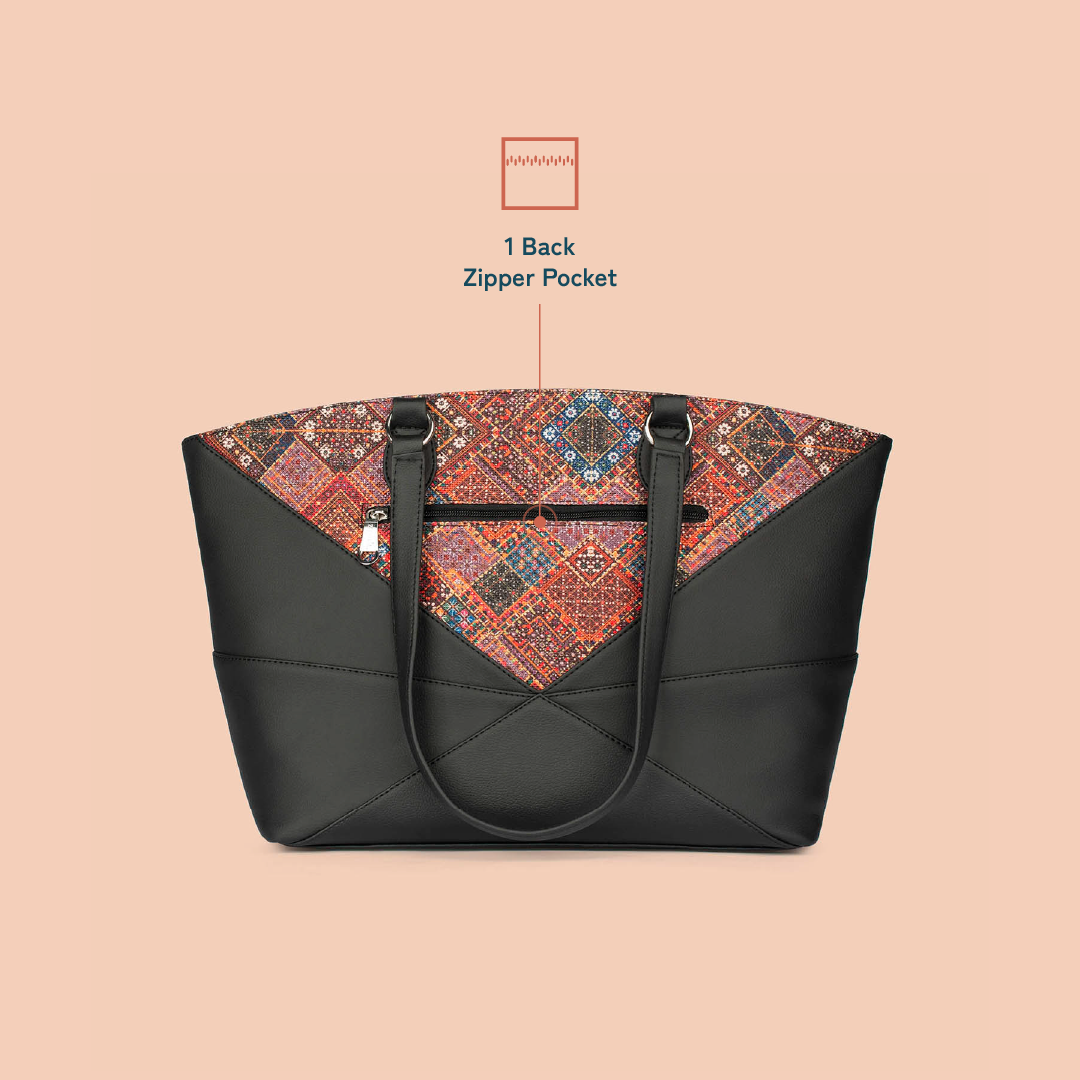 Rhea Kapoor Tote Bag - Bhuj Rabari