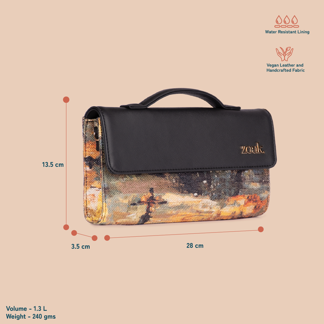 Rhea Kapoor Clutch - Bombay Tapestry