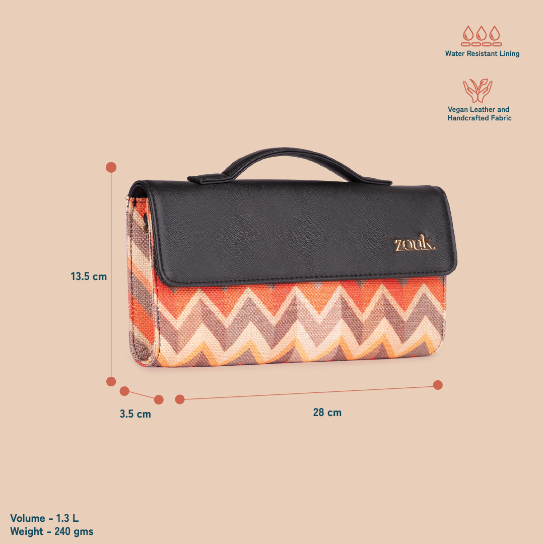 Rhea Kapoor Clutch - Tidal Wave