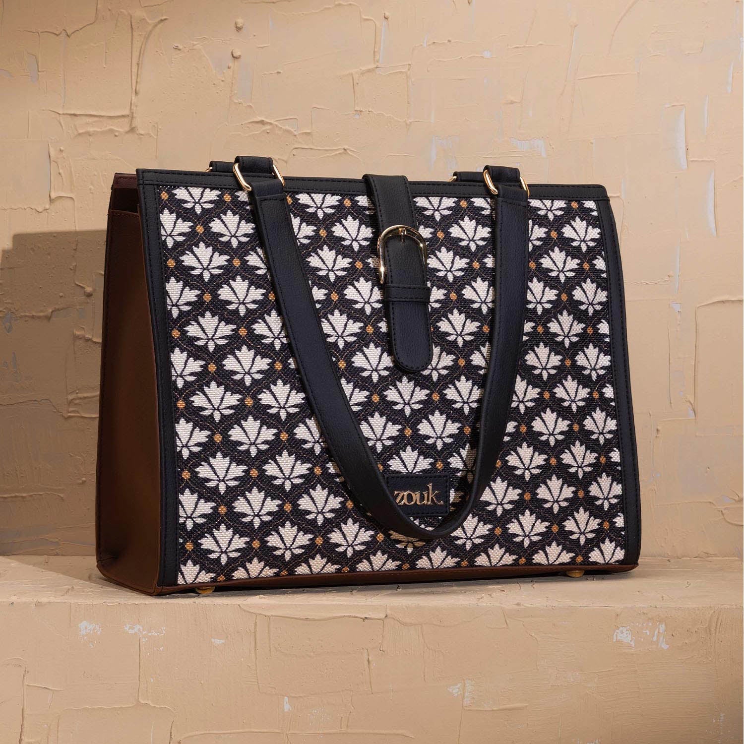 ZIP-Rhea Kapoor Office Bag - Bidri Kaiser