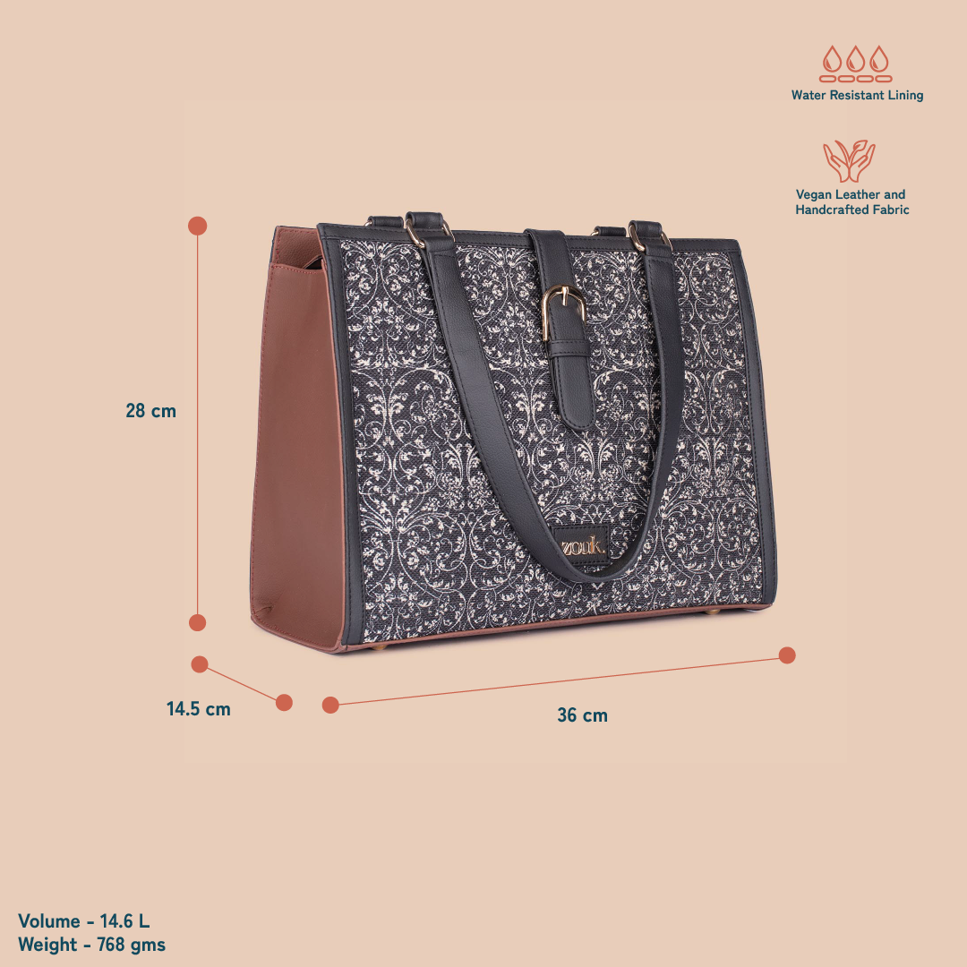 Rhea Kapoor Office Bag - Lattice Lace