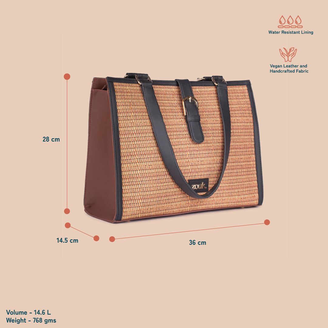 Rhea Kapoor Office Bag - Bombay Macrame