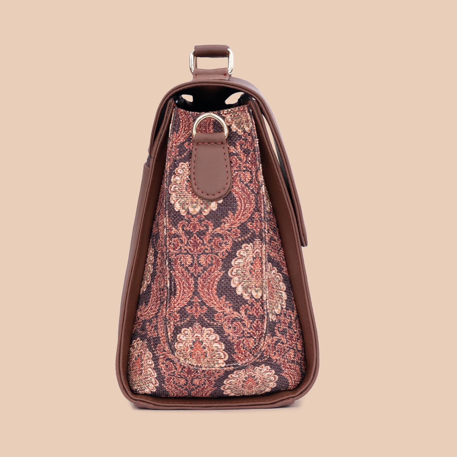 Rhea Kapoor Satchel Bag - Jodhpur Damask