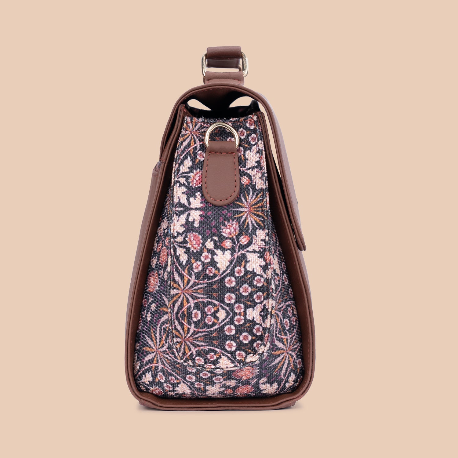 Rhea Kapoor Satchel Bag - Kashmir Blooms