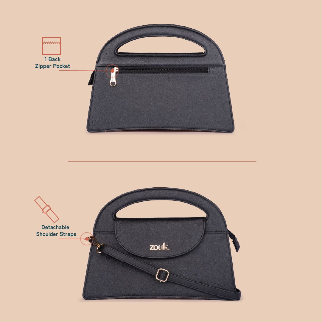ZIP-Rhea Kapoor Sling Bag - With Love, Rhea