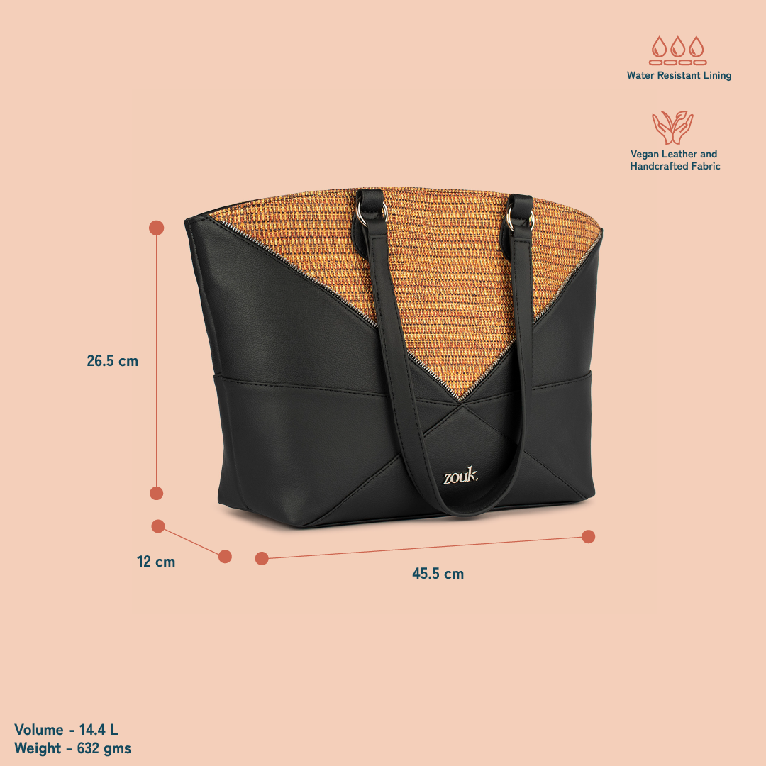 ZIP-Rhea Kapoor Tote Bag - Bombay Macrame