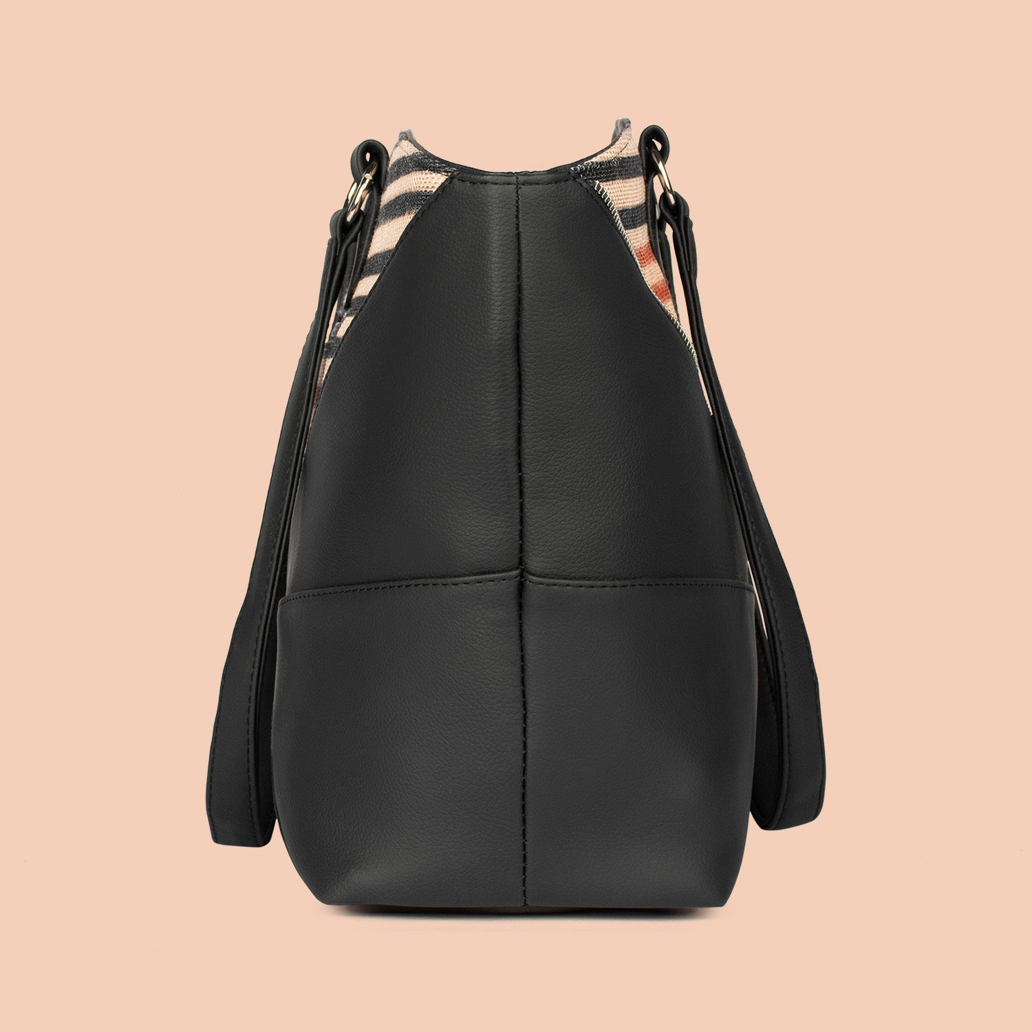 Rhea Kapoor Tote Bag - Qutub Stripes