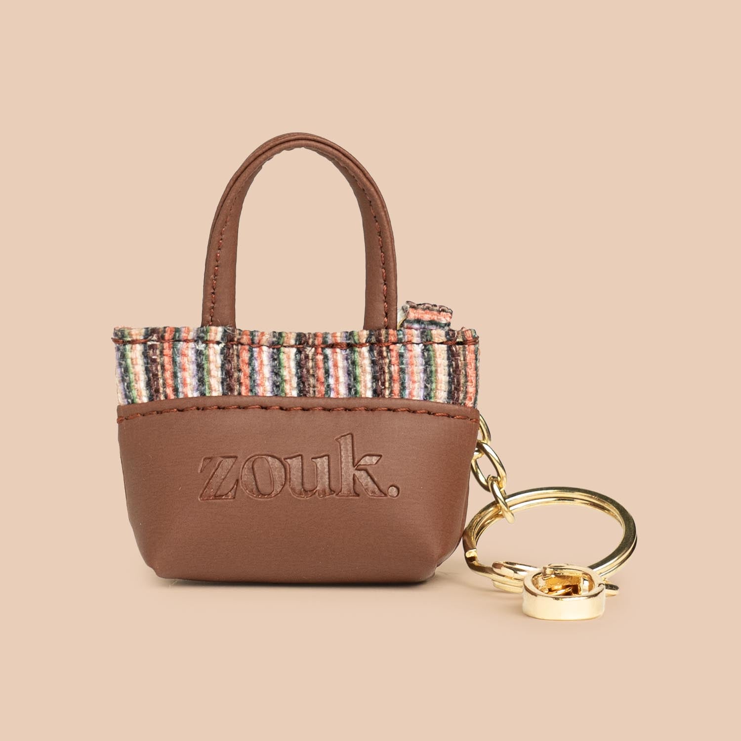 Rohtang Stripes Power Potli Keychain