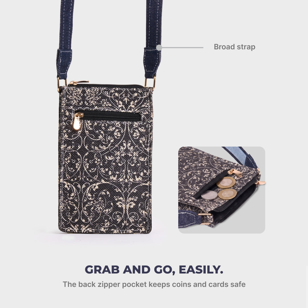Rumi Phone Sling Lattice Lace