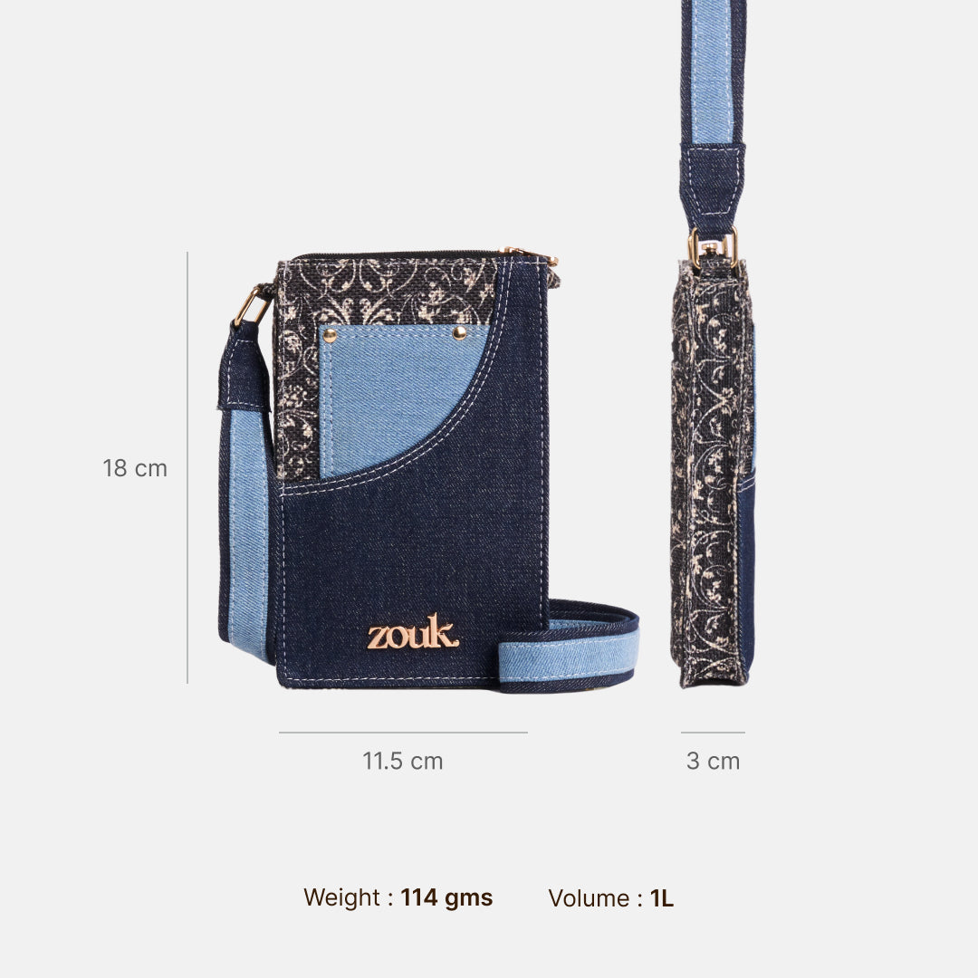 Rumi Phone Sling Lattice Lace