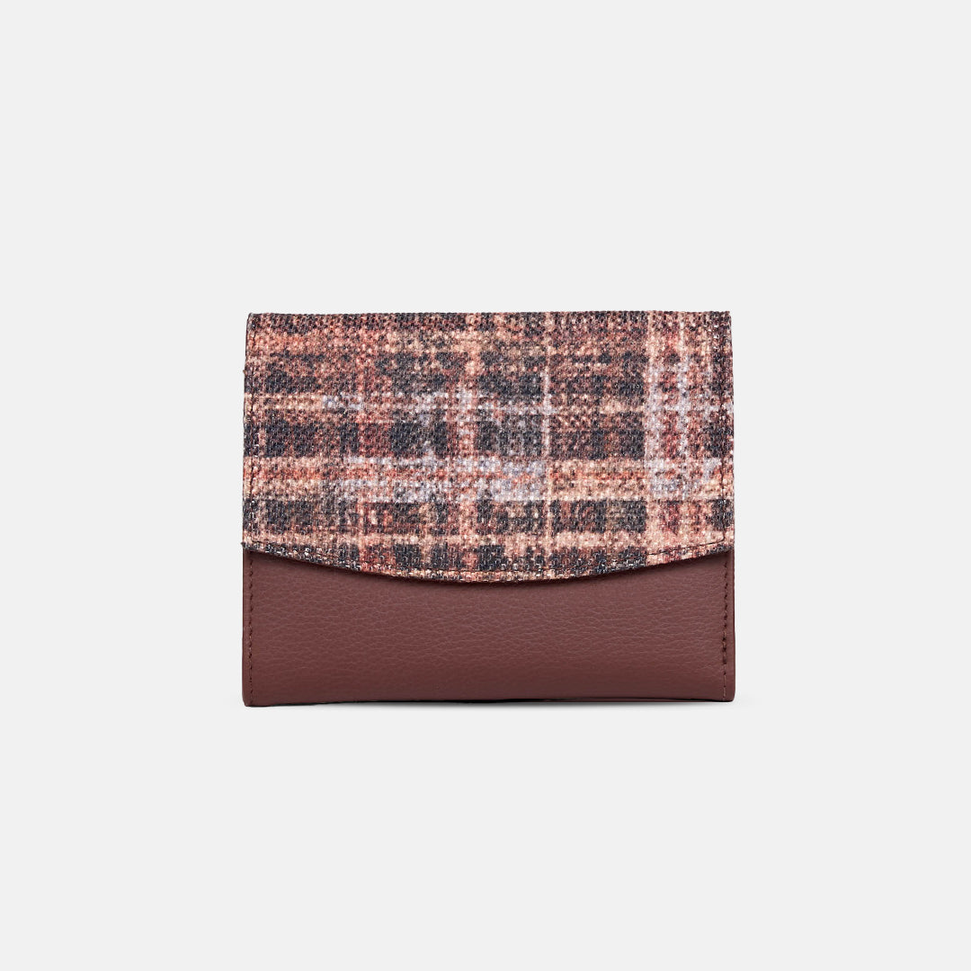 Cashmere Noir (Copper) Sia Bi-Fold Wallet