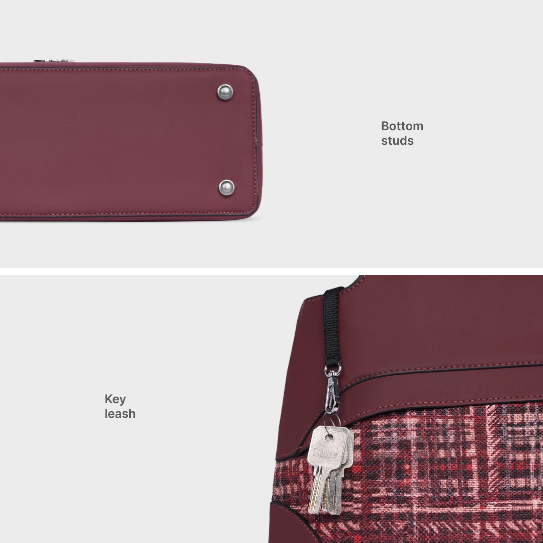 Mizo Crimson Studio Office Bag (Cranberry)