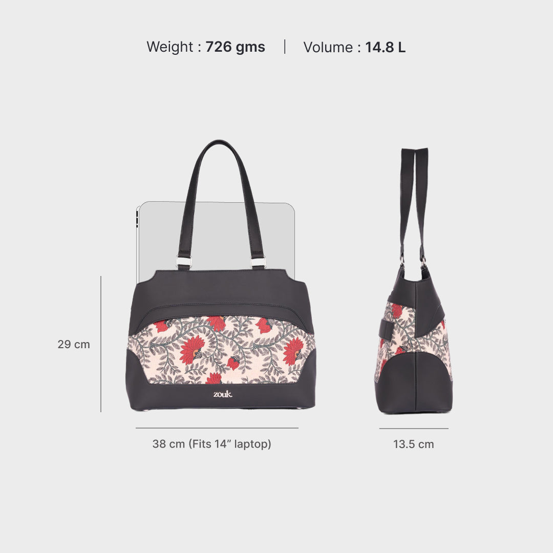Nawabi Couture Studio Office Bag (Black)