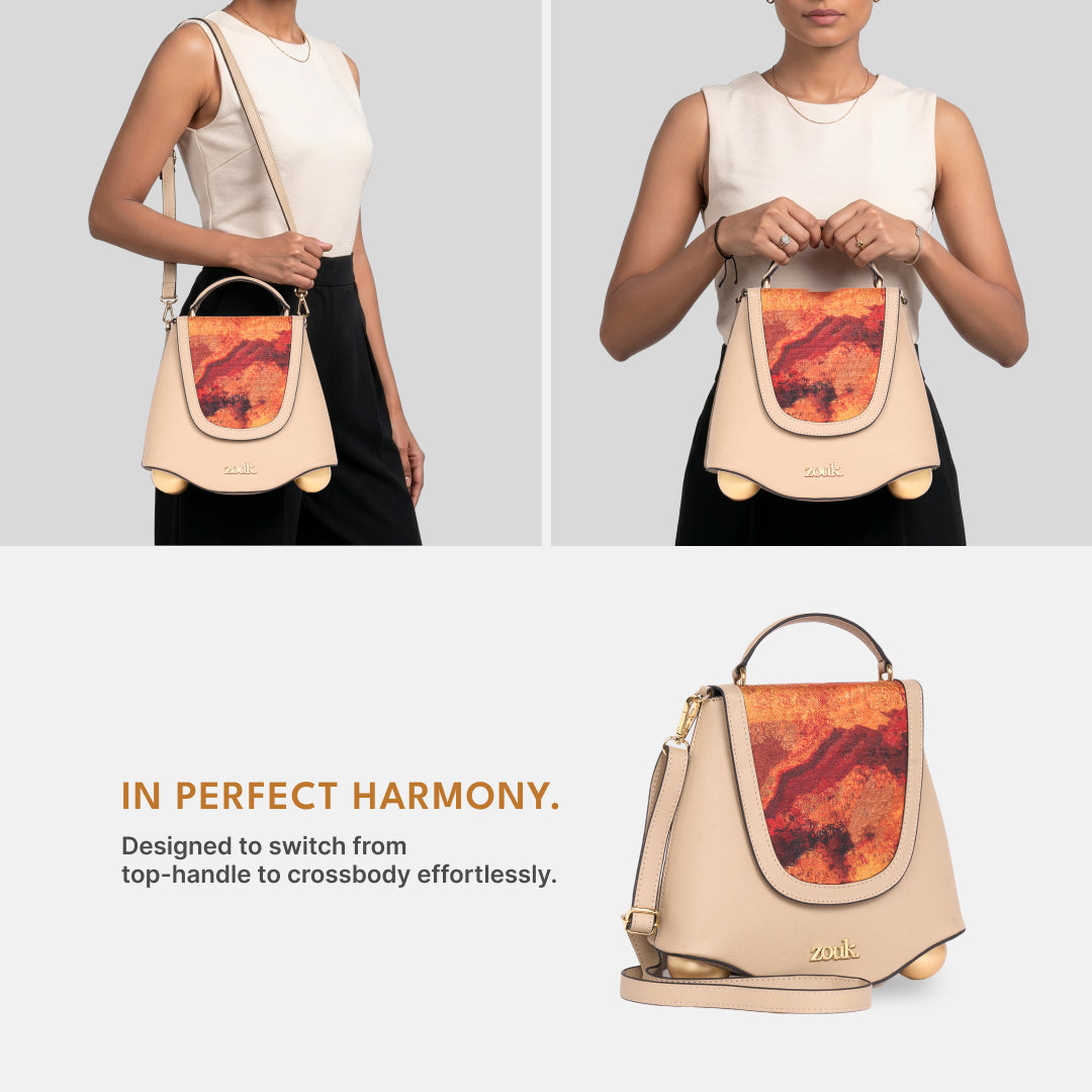 Citrine Svara Sling Bag
