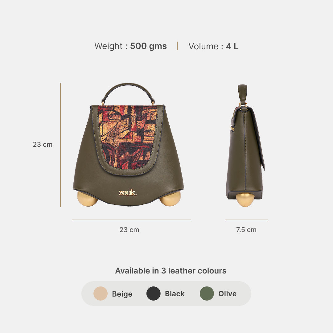 Midas Svara Sling Bag (Olive)