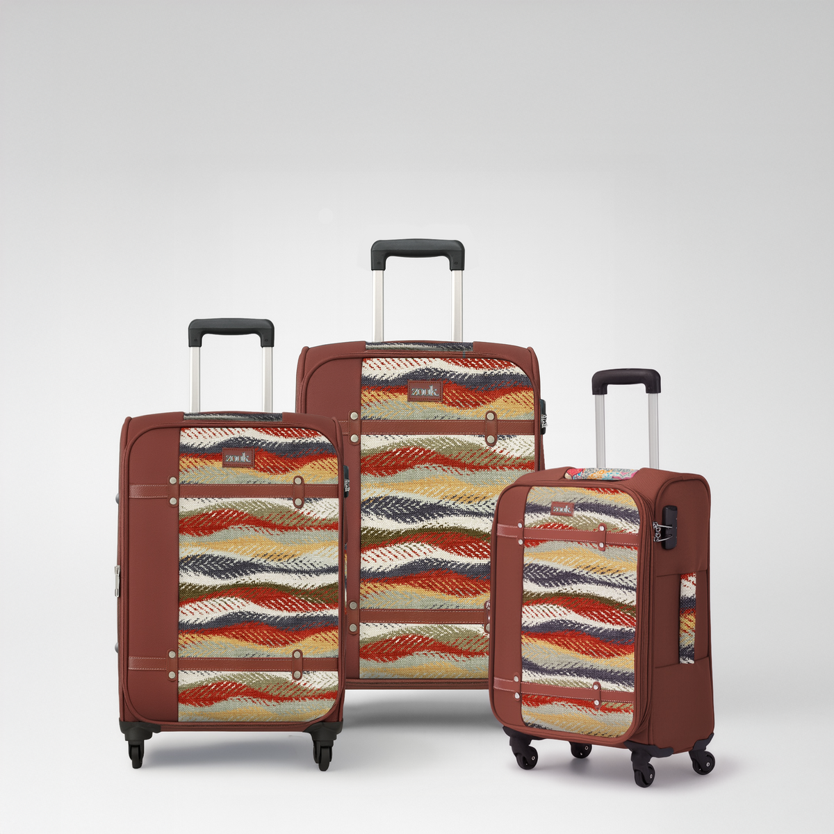 Jaisalmer Dunes Saira Trolley Bag Combo