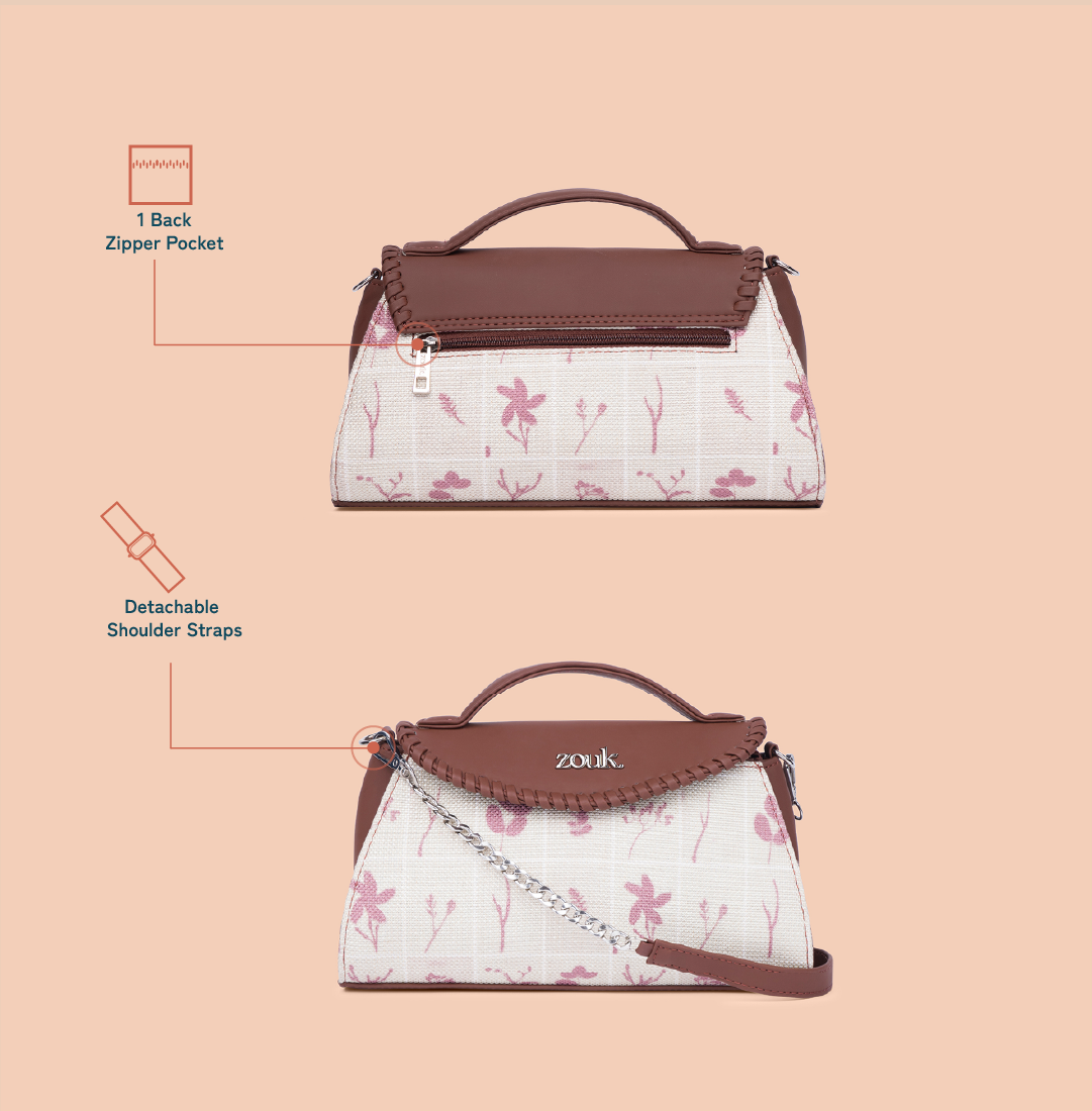 Saisha Sling Bag - Auroville Amethyst