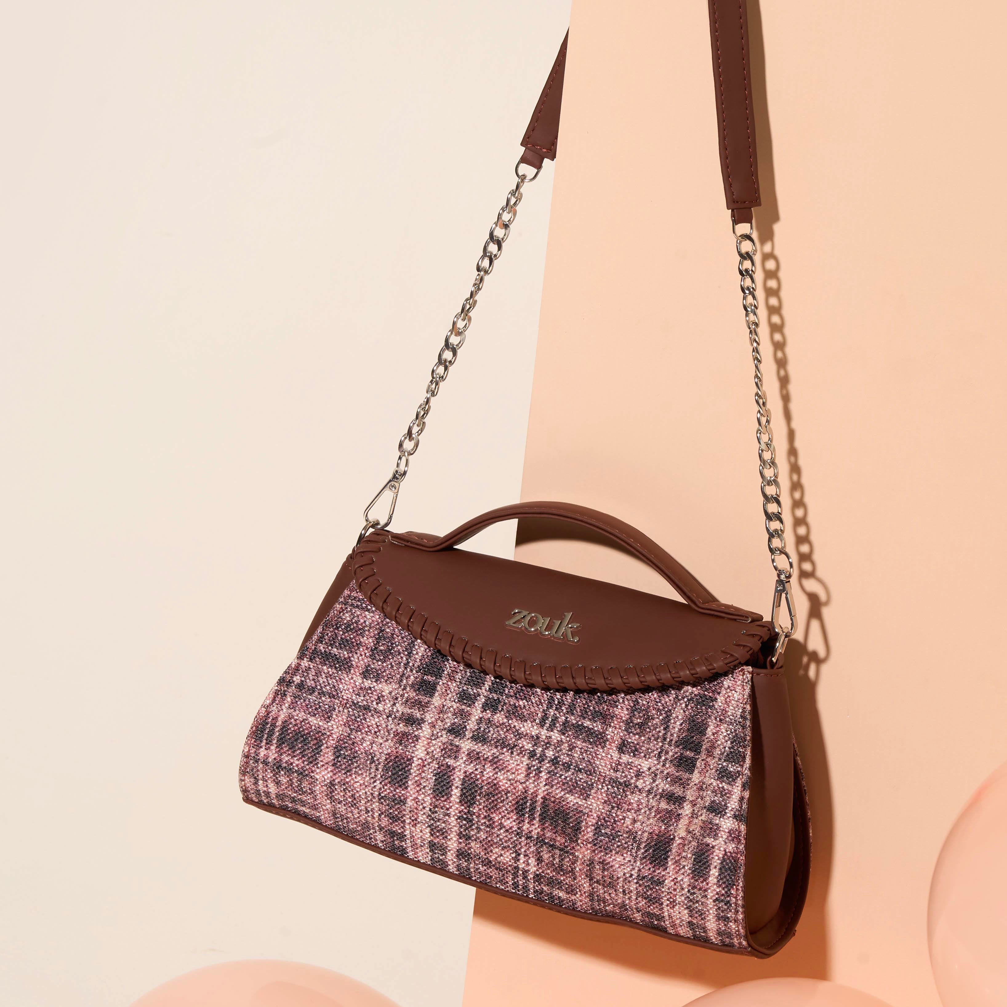 Saisha Sling Bag - Cashmere Noir (Pink)