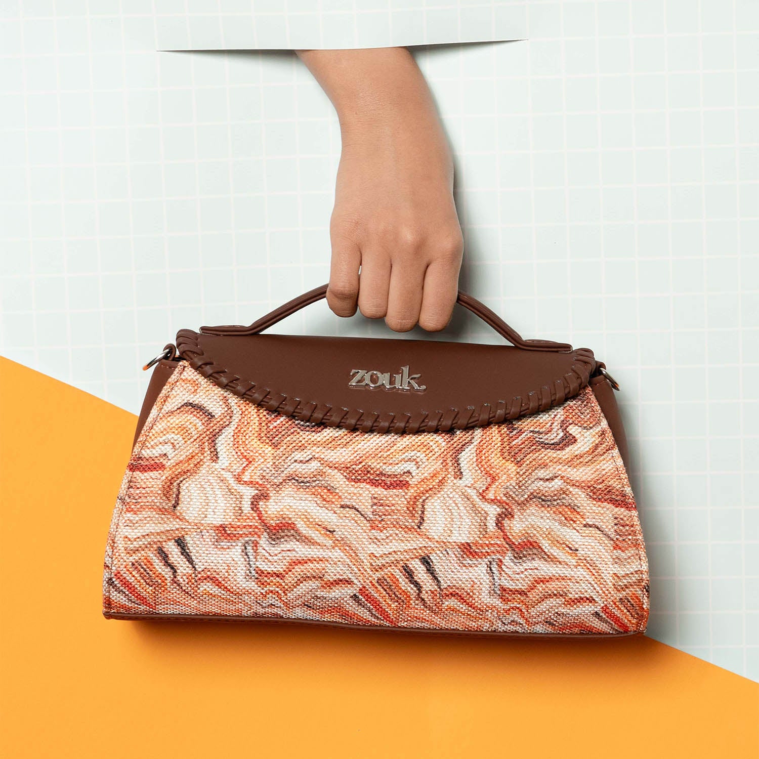 Saisha Sling Bag - Nicobar Coral