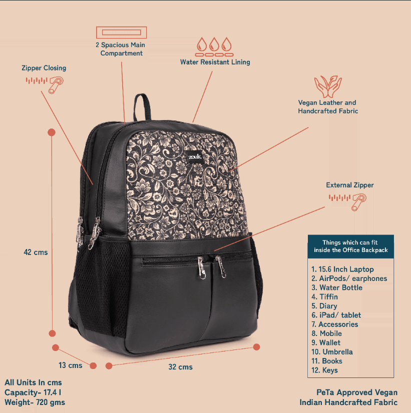 ZIP-FloMotif Office Backpack