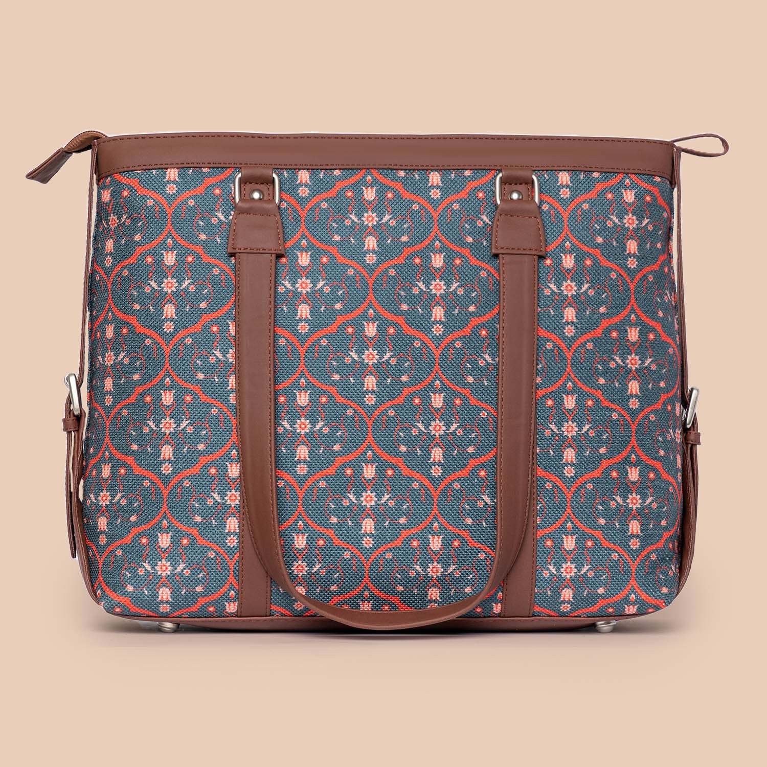 Sheesh Mahal Jaali Motif Women's Office Bag