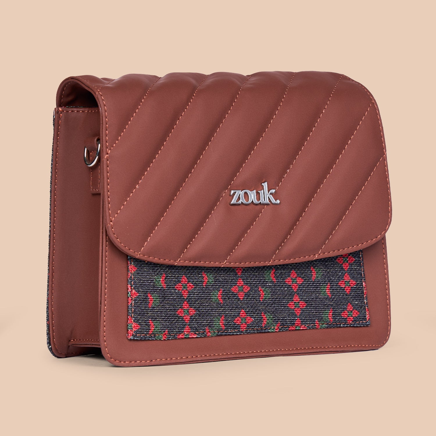 Shobha Niwas Lotus Motif Beyond Basic Sling Bag