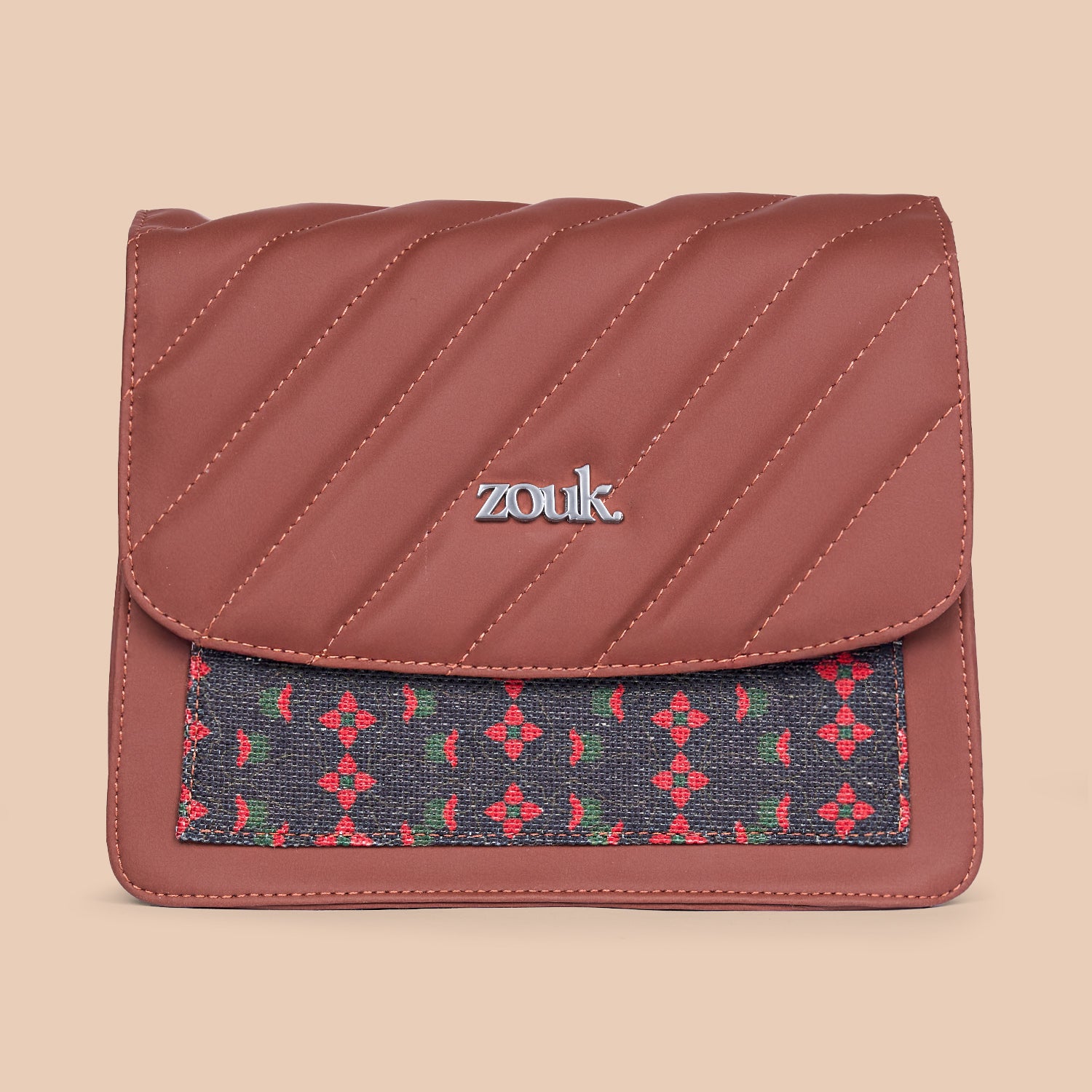 Shobha Niwas Lotus Motif Beyond Basic Sling Bag