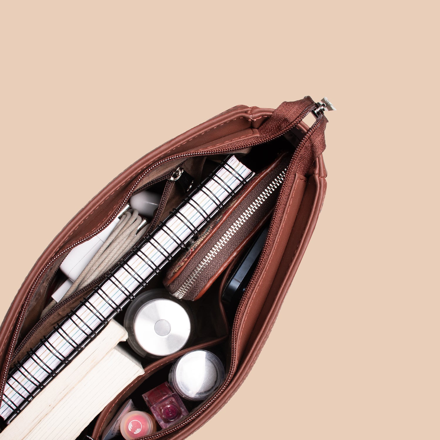 Jet Black Sleek Shoulder Bag