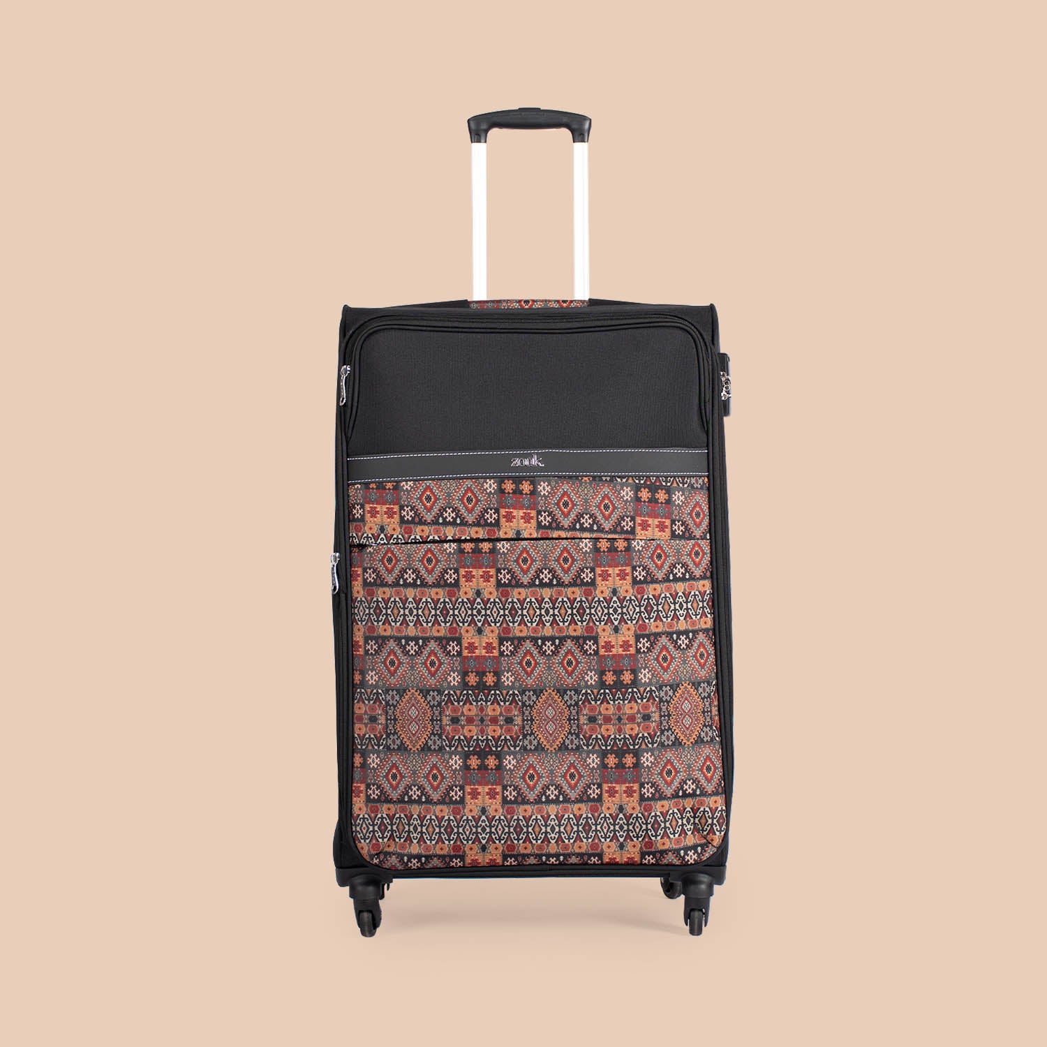 Banaras Elegance Avasa Trolley Bag (Black)