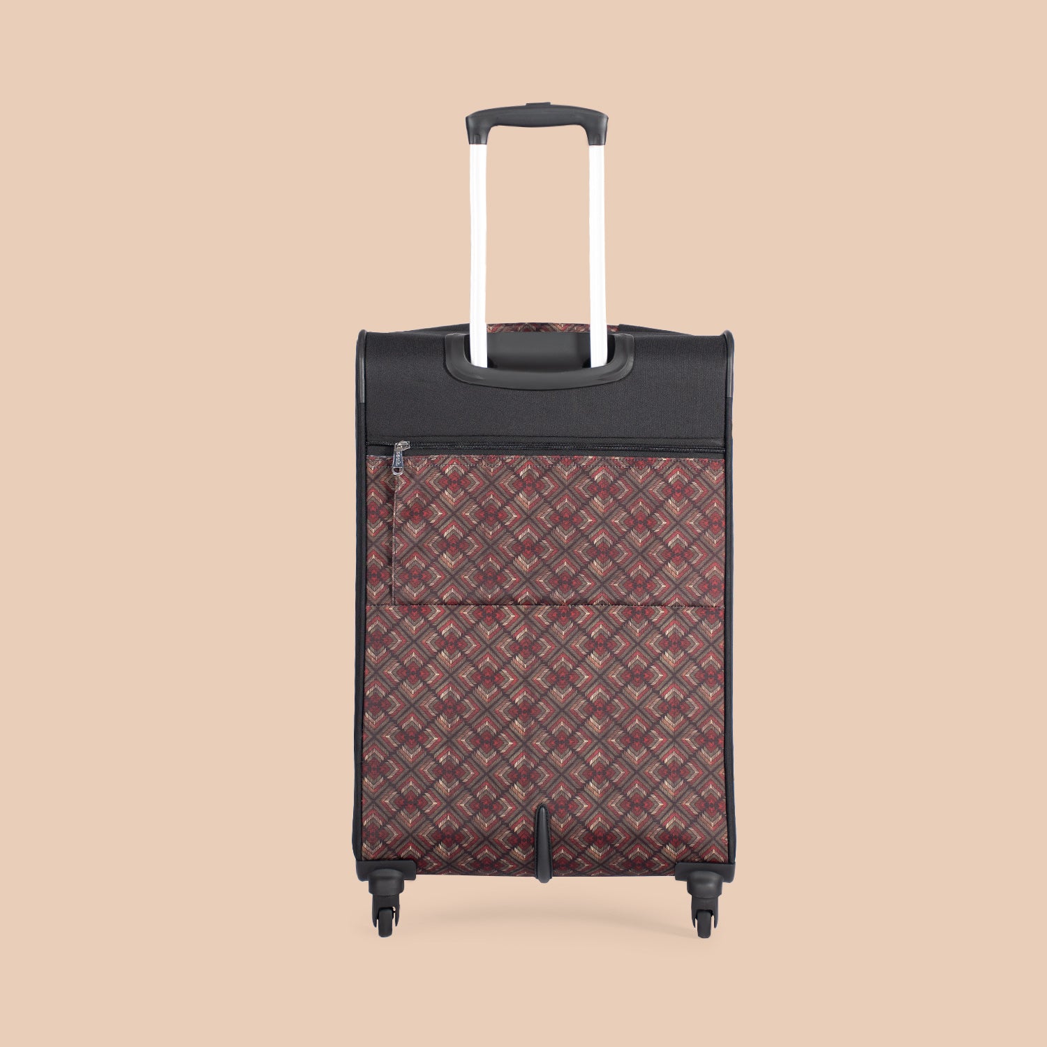 Amritsar Phulkari Avasa Trolley Bag (Black)